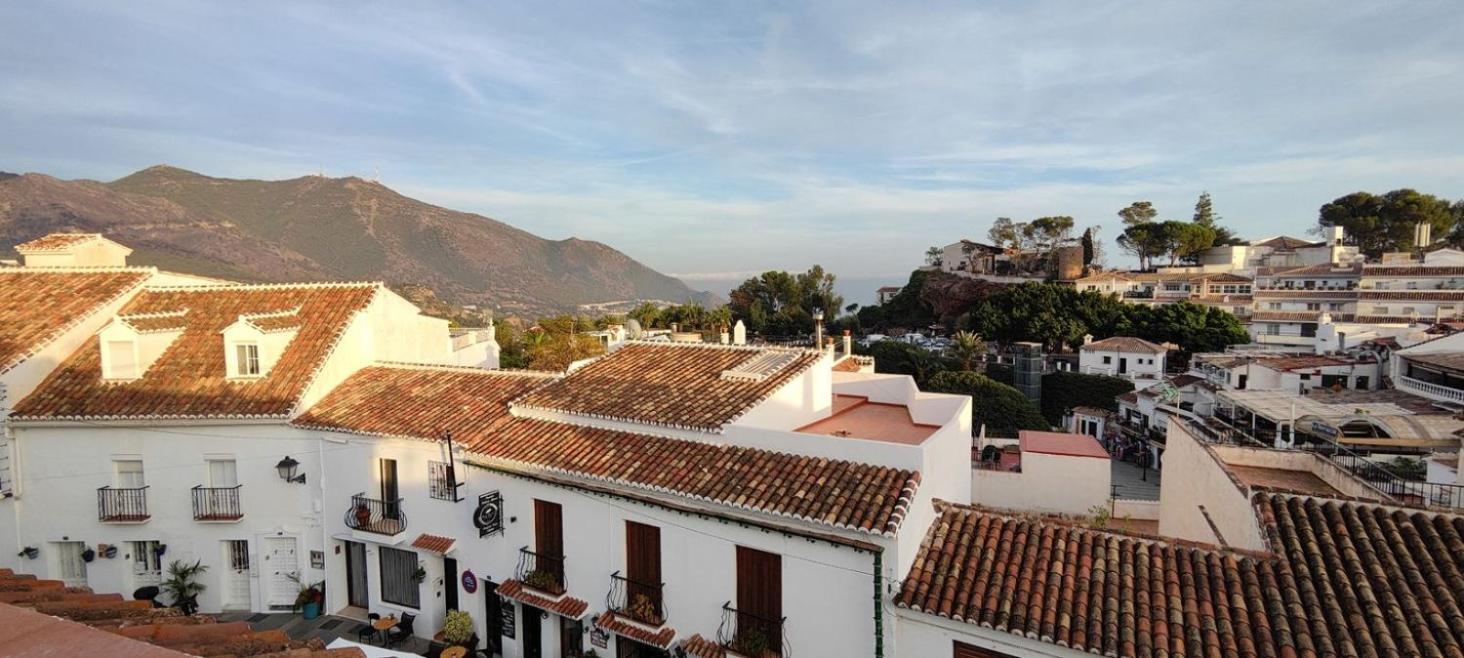 Precioso Apartamento Con Vistas En El Centro De Mijas Pueblo Kültér fotó