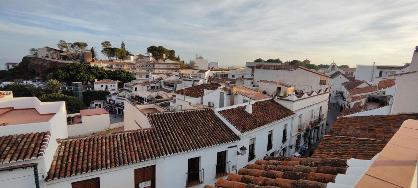 Precioso Apartamento Con Vistas En El Centro De Mijas Pueblo Kültér fotó