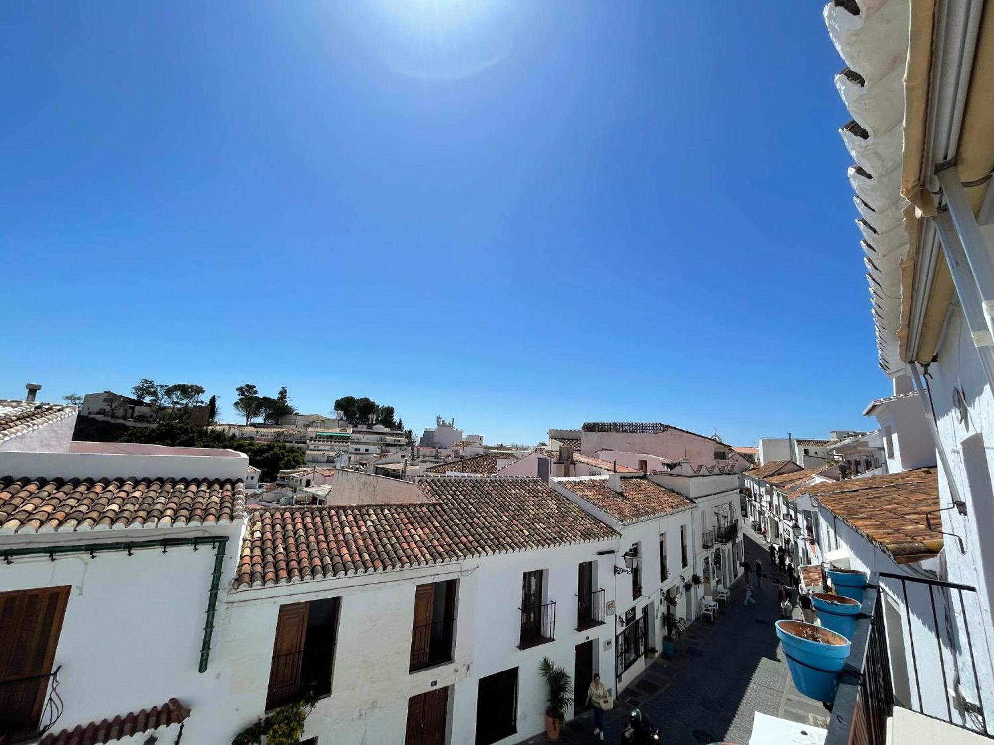 Precioso Apartamento Con Vistas En El Centro De Mijas Pueblo Kültér fotó